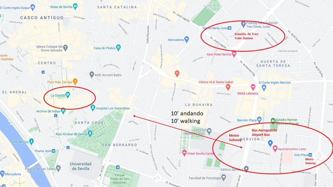Apartment Larra Nervion Subway Tranvia